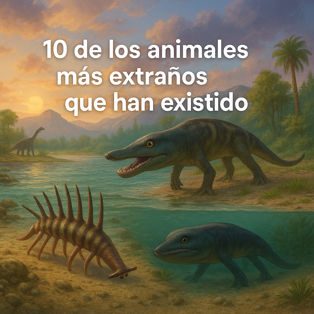 Imagen destacada: 10 de los animales más extraños que han existido